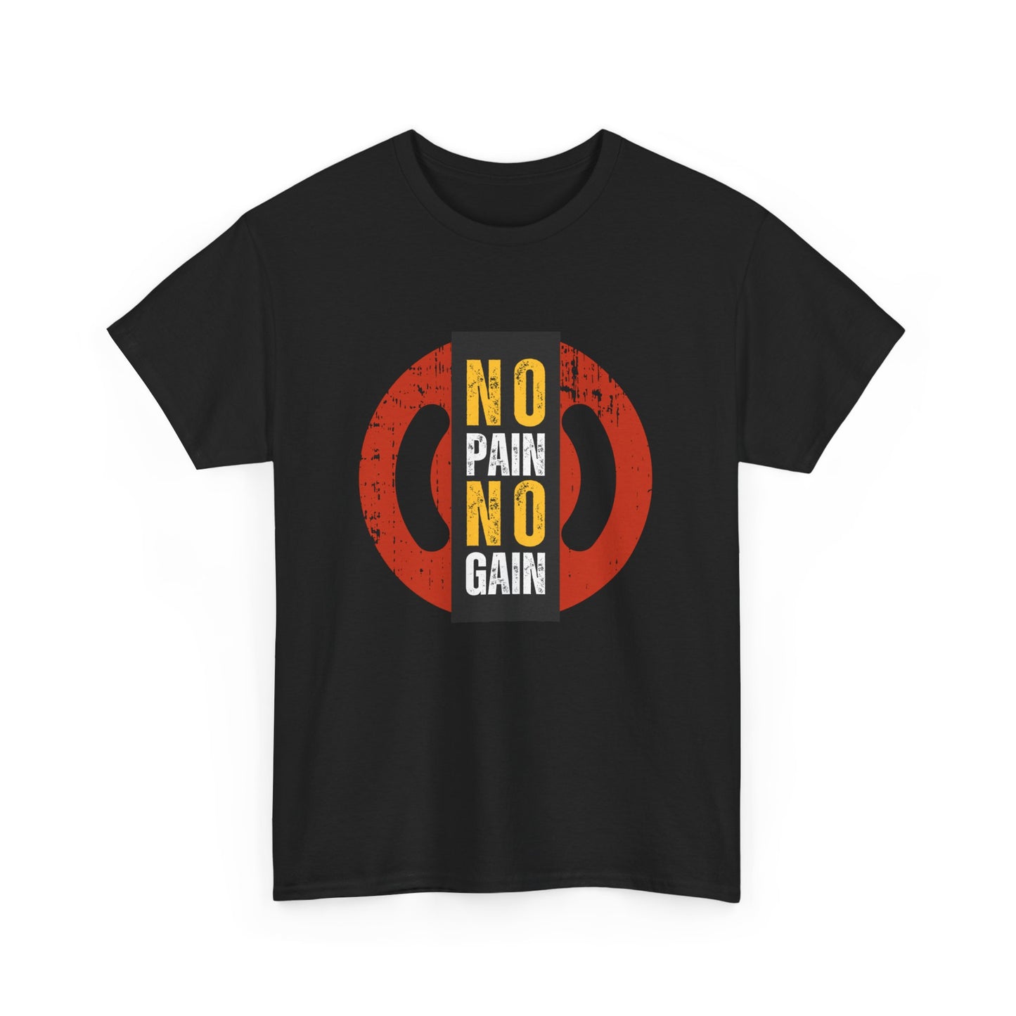 Unisex Heavy Cotton Graphic design (No Pain No Gain) T-shirt