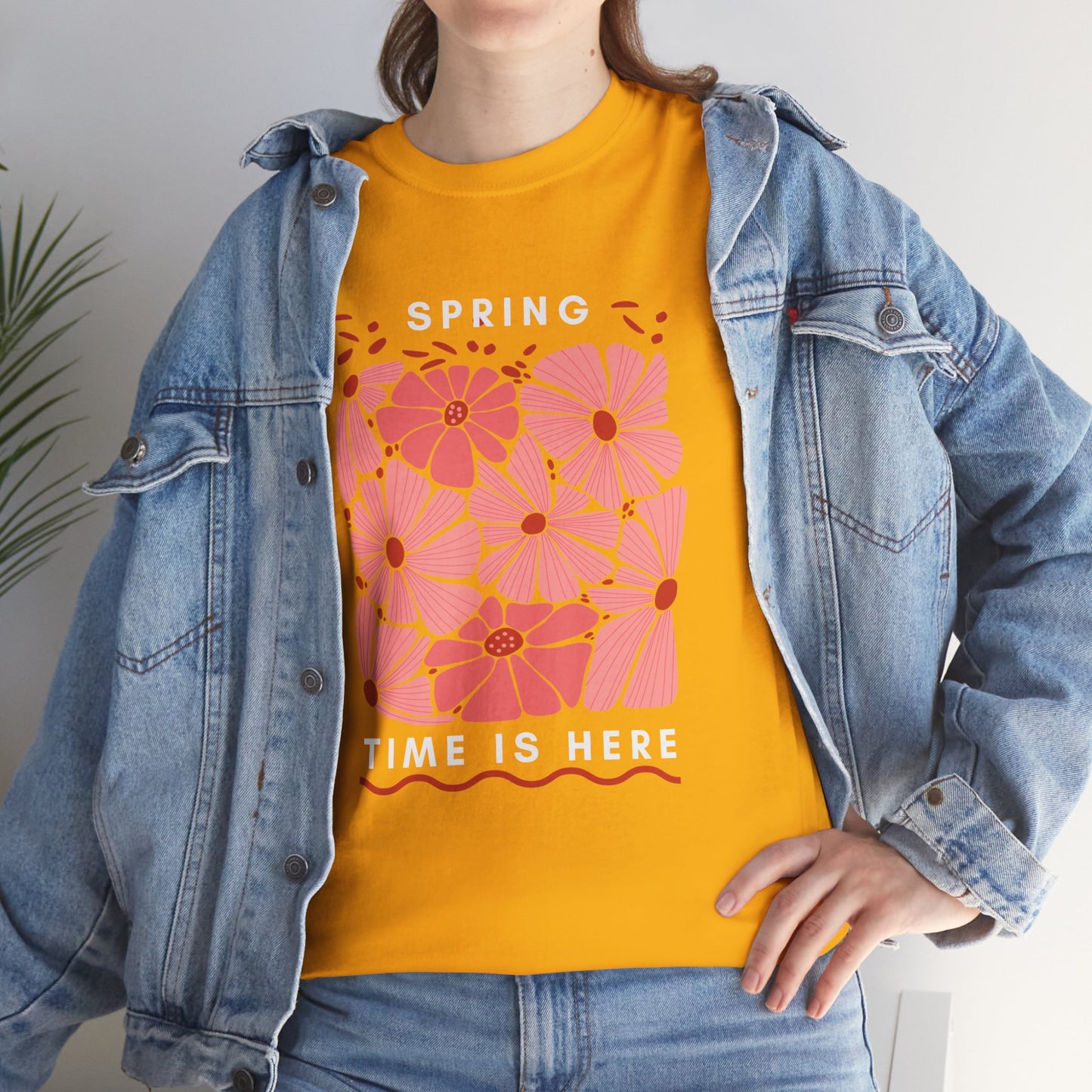 Unisex Heavy Cotton Graphic Design (Spring Time is Here) T-shirt