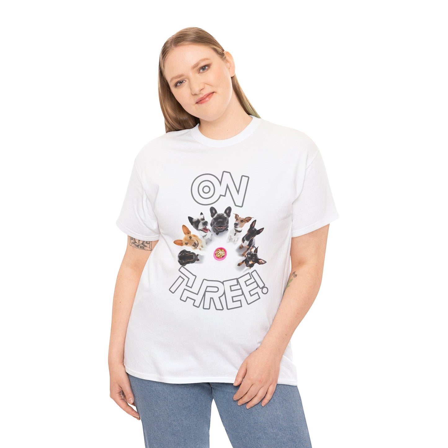 Unisex Heavy Cotton Graphic design (On Three) T-shirt