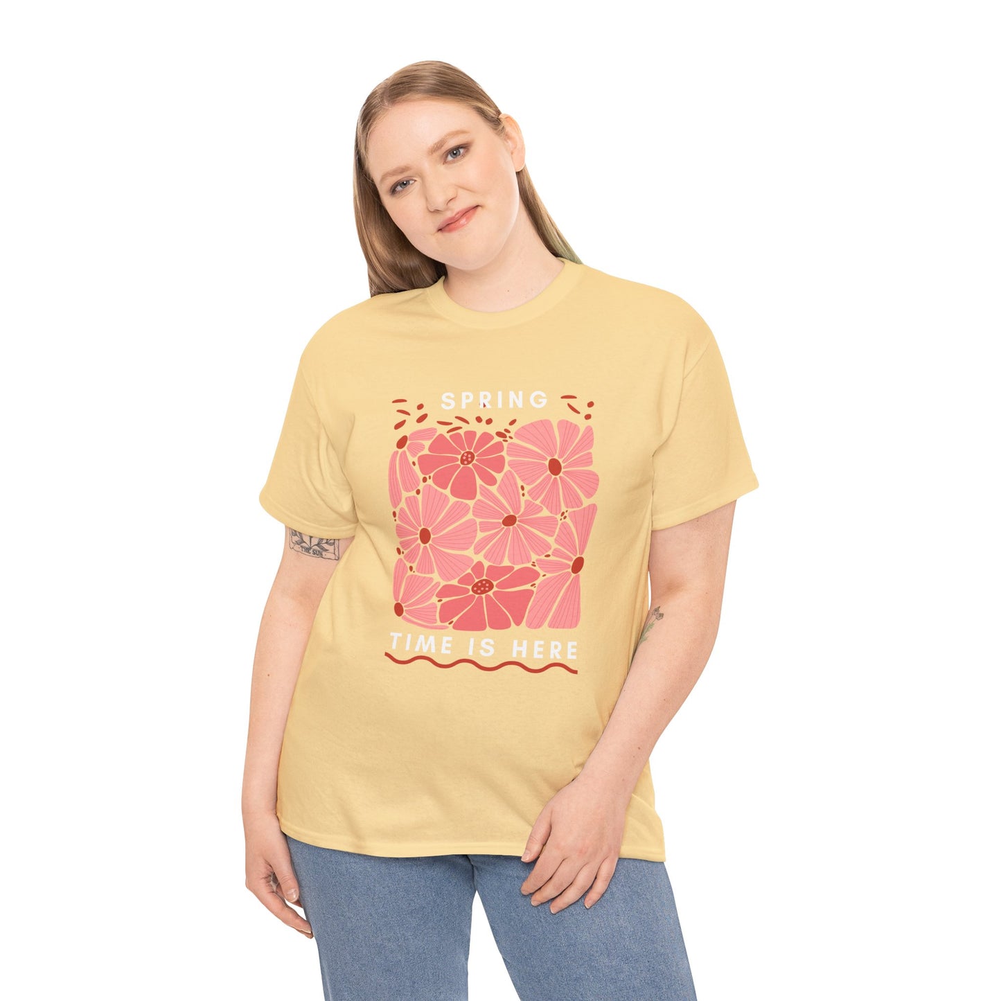 Unisex Heavy Cotton Graphic Design (Spring Time is Here) T-shirt