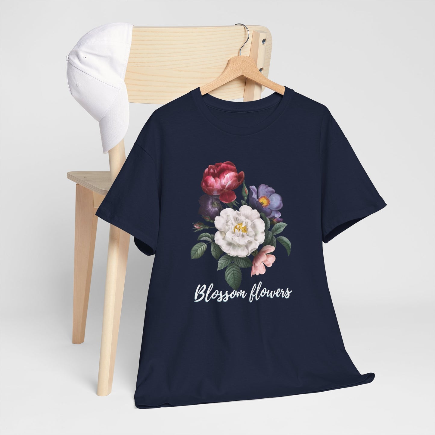 Unisex Heavy Cotton graphic design (Blossom Flowers) T-shirt