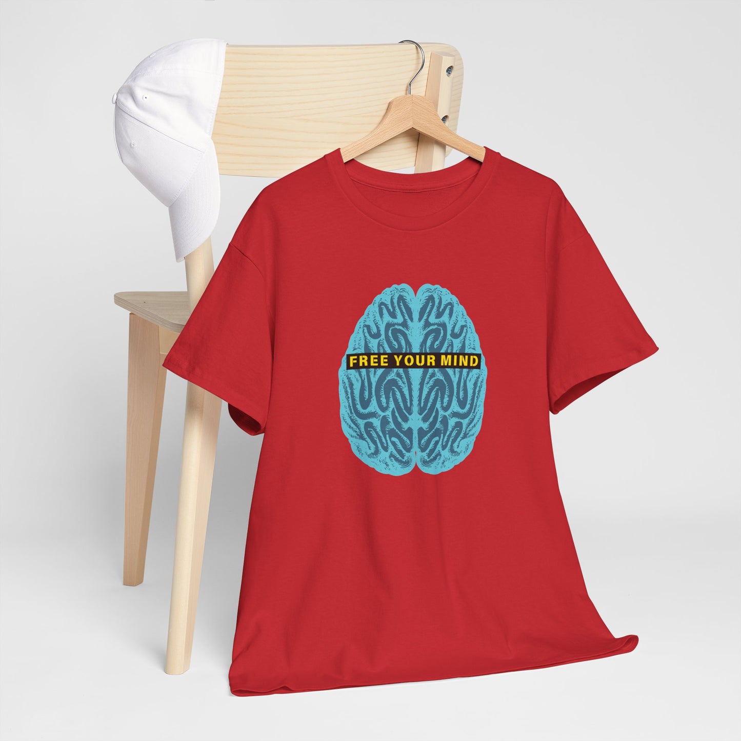 Unisex Heavy Cotton Graphic design (Free Your Mind) T-shirt