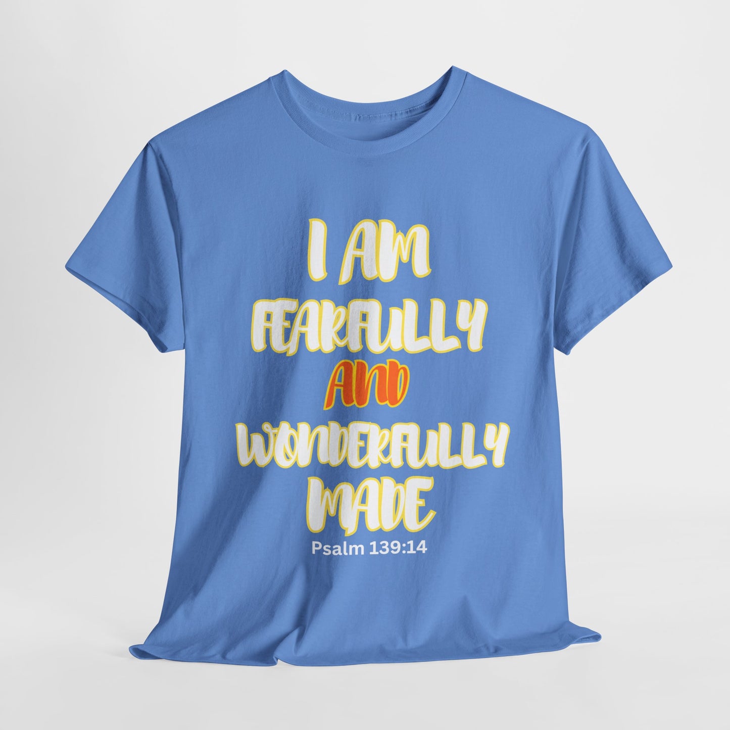 Unisex Heavy Cotton Graphic design (I Am Fearfully and Wonderfully Made) T-shirt