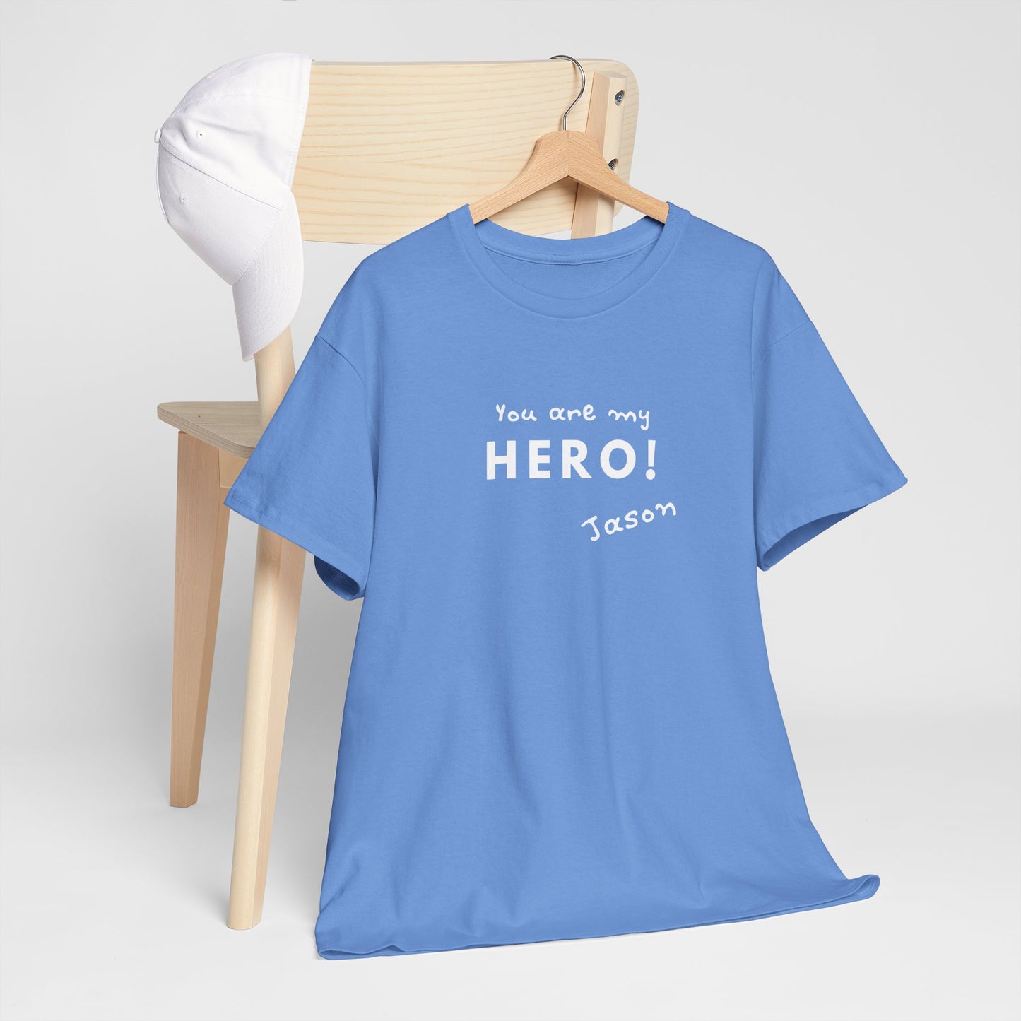 Unisex Heavy Cotton Graphic design (You are my Hero! Jason) T-shirt