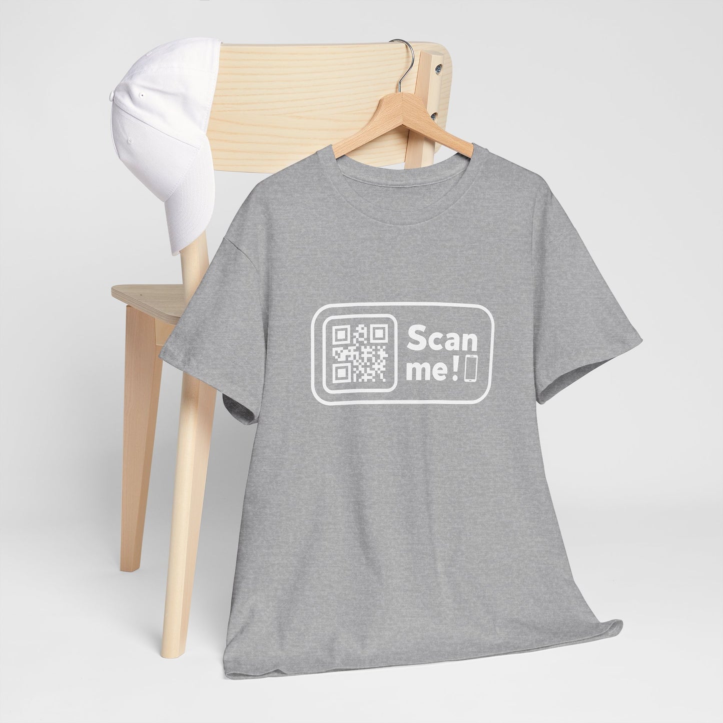 Unisex Heavy Cotton Graphic Design (Scan me) T-shirt