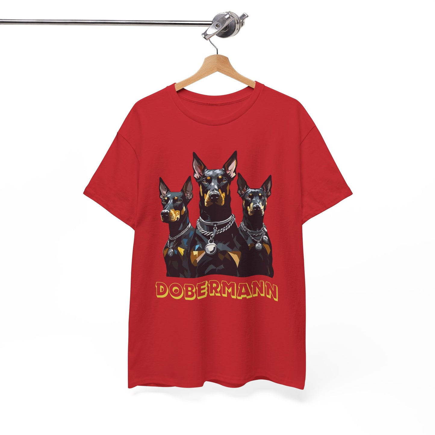 Unisex Heavy Cotton Graphic design (Dobermann) T-shirt