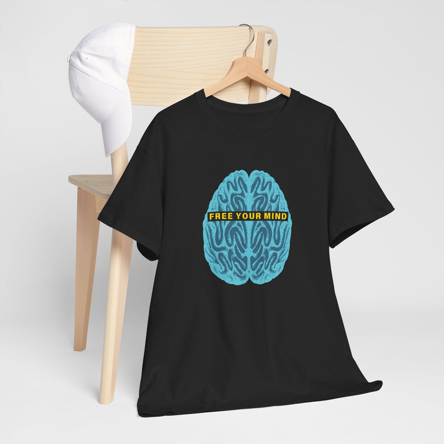 Unisex Heavy Cotton Graphic design (Free Your Mind) T-shirt