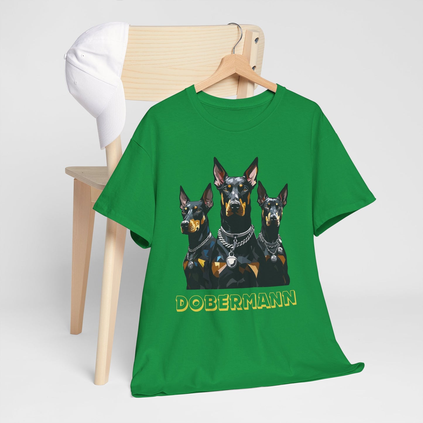 Unisex Heavy Cotton Graphic design (Dobermann) T-shirt