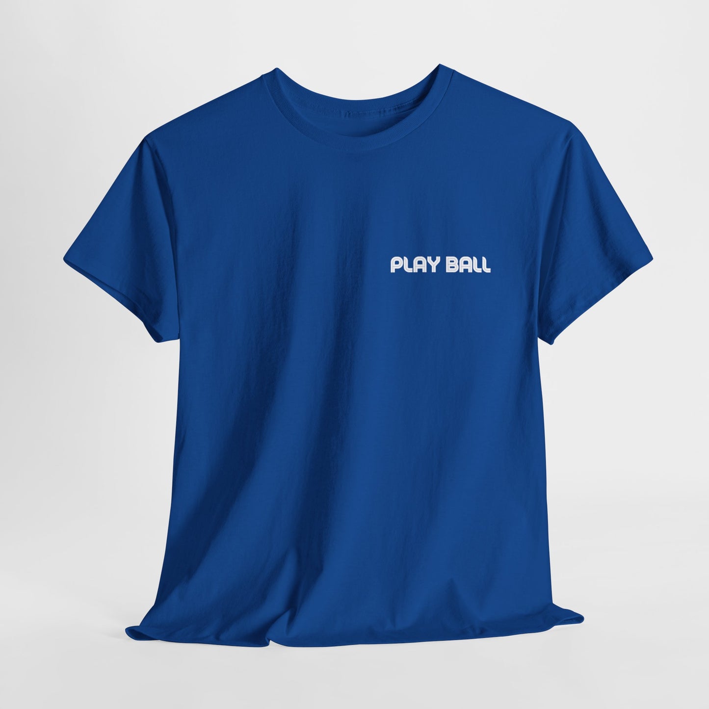 Unisex Heavy Cotton Graphic Design (Play Ball) T-shirt