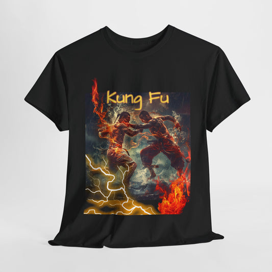 Unisex Heavy Cotton Graphic design (Kung Fu) T-shirt