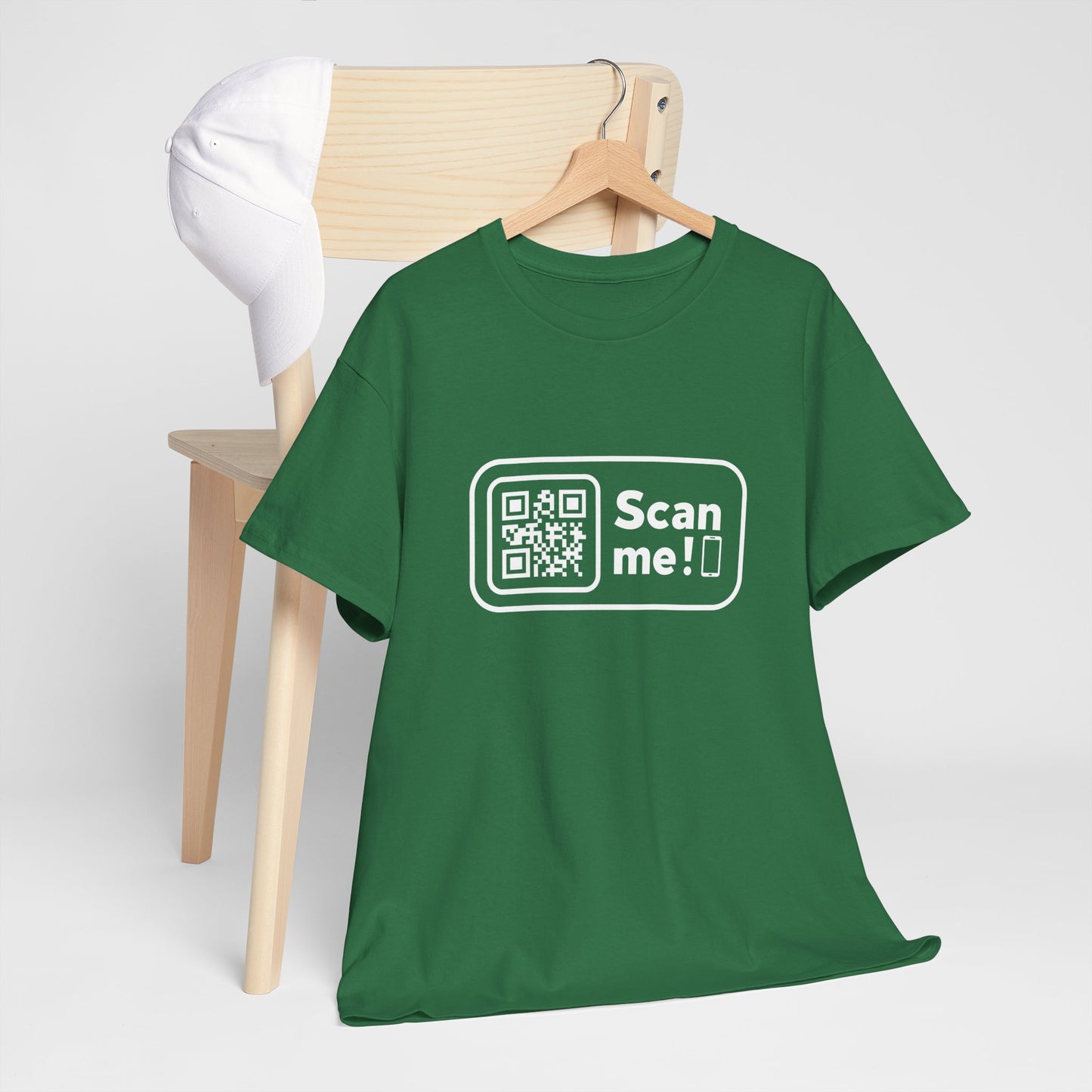 Unisex Heavy Cotton Graphic Design (Scan me) T-shirt