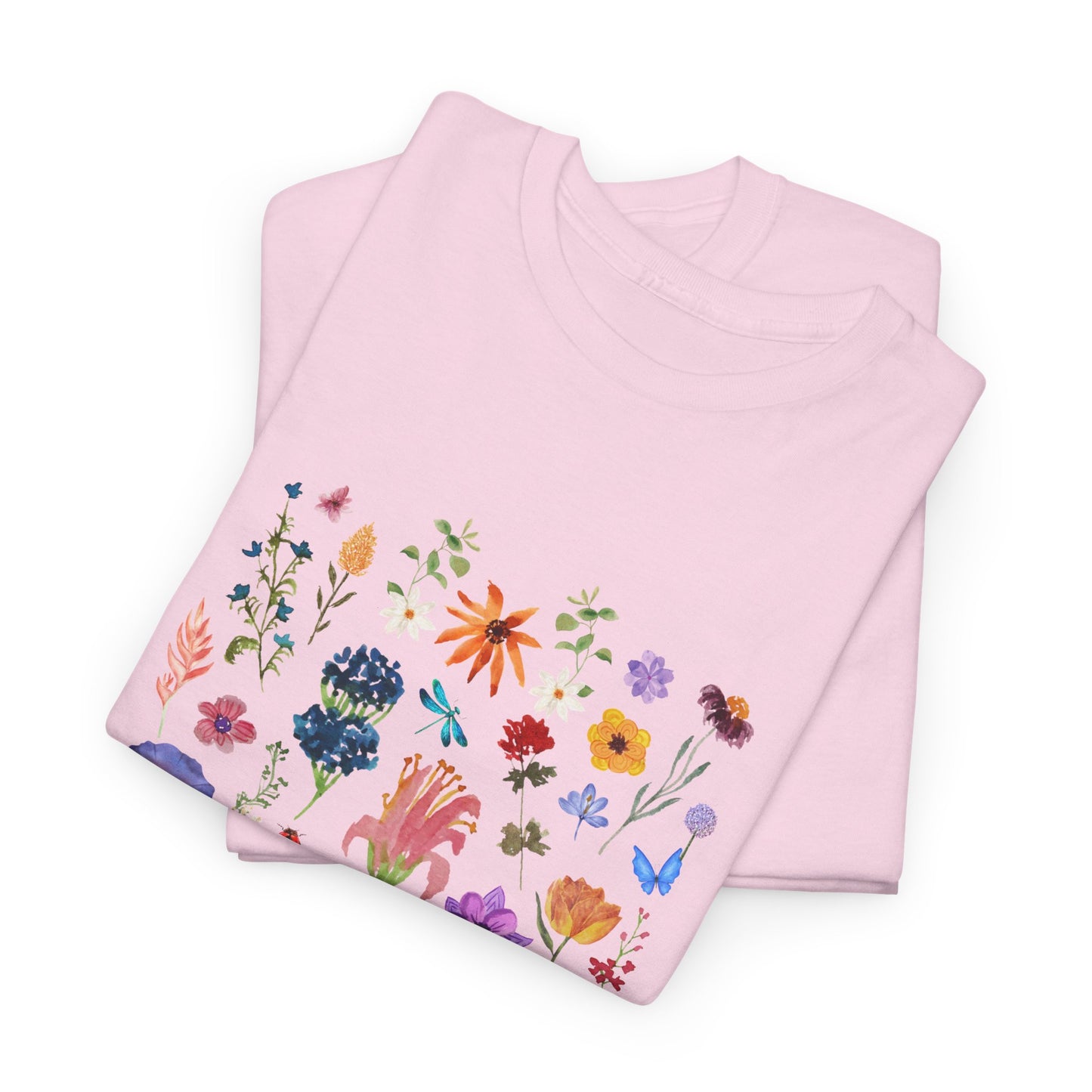 Unisex Heavy Cotton Graphic design (Flowers) T-shirt