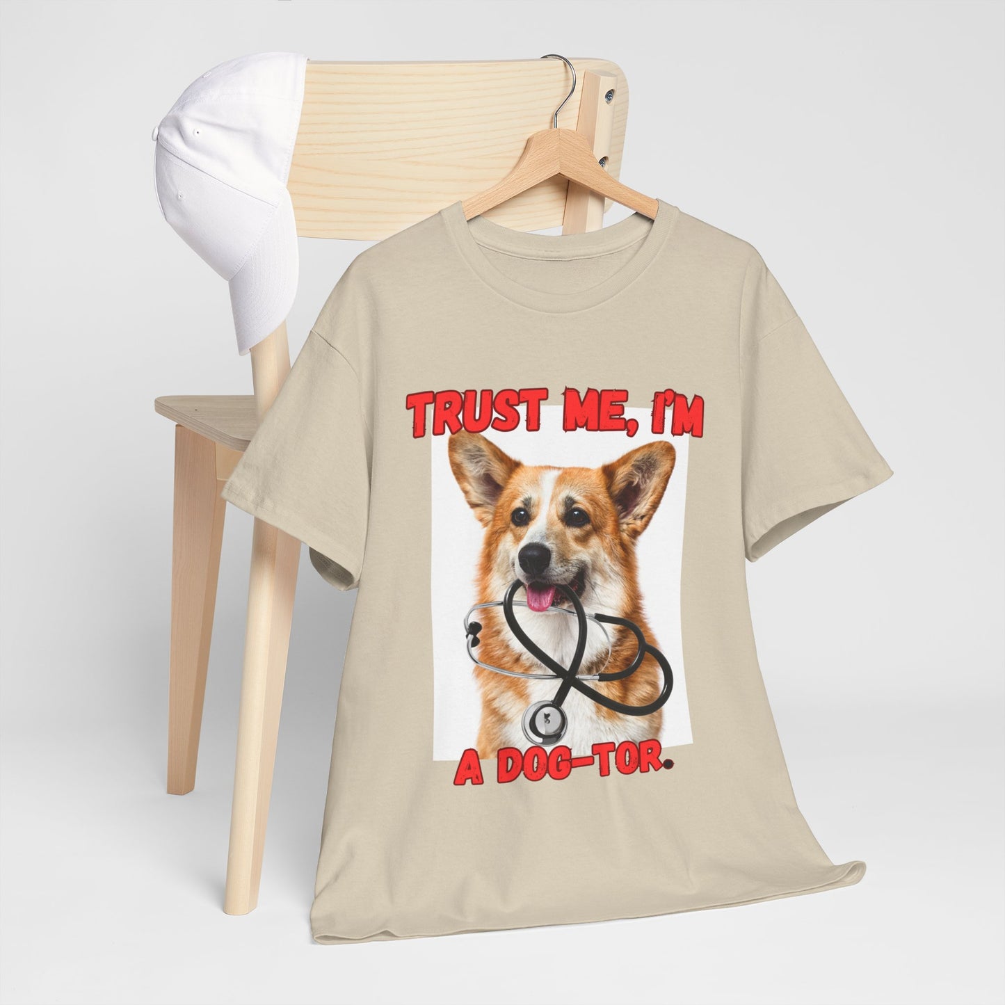 Unisex Heavy Cotton Graphic Design (DOG JOKE) T-shirt