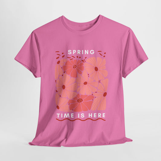 Unisex Heavy Cotton Graphic Design (Spring Time is Here) T-shirt