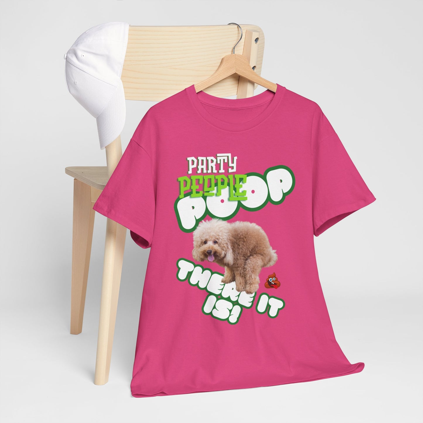 Unisex Heavy Cotton Graphic design (Poop There it is!) T-shirt