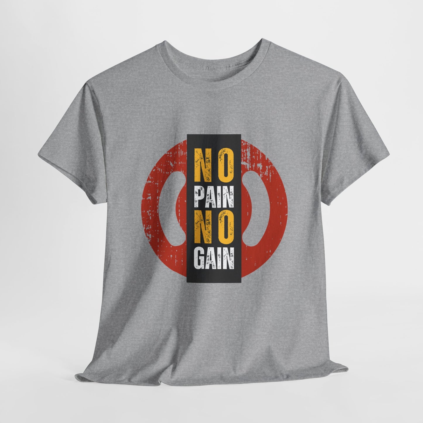 Unisex Heavy Cotton Graphic design (No Pain No Gain) T-shirt