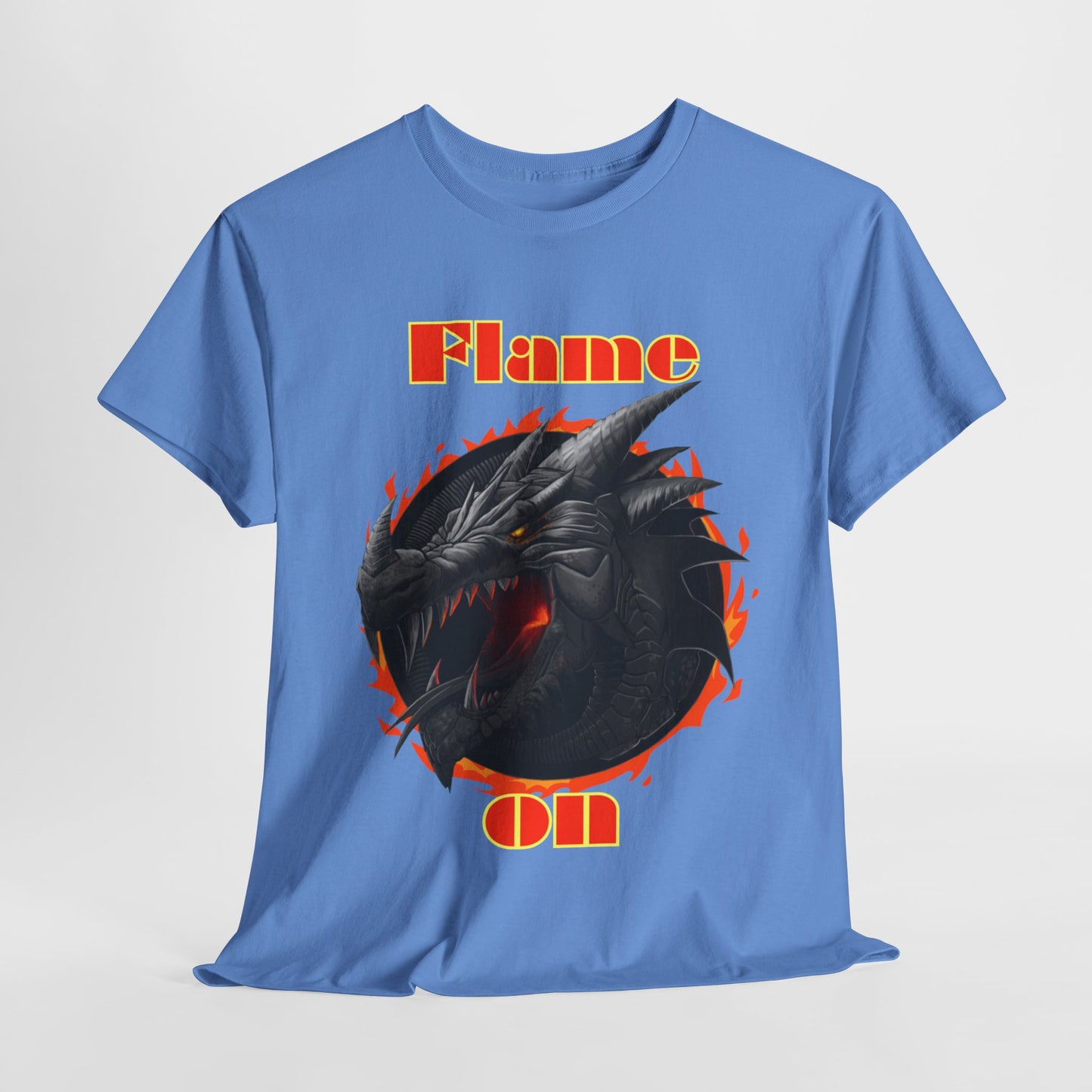 Unisex Heavy Cotton Graphic Design (Flame On) T-shirt