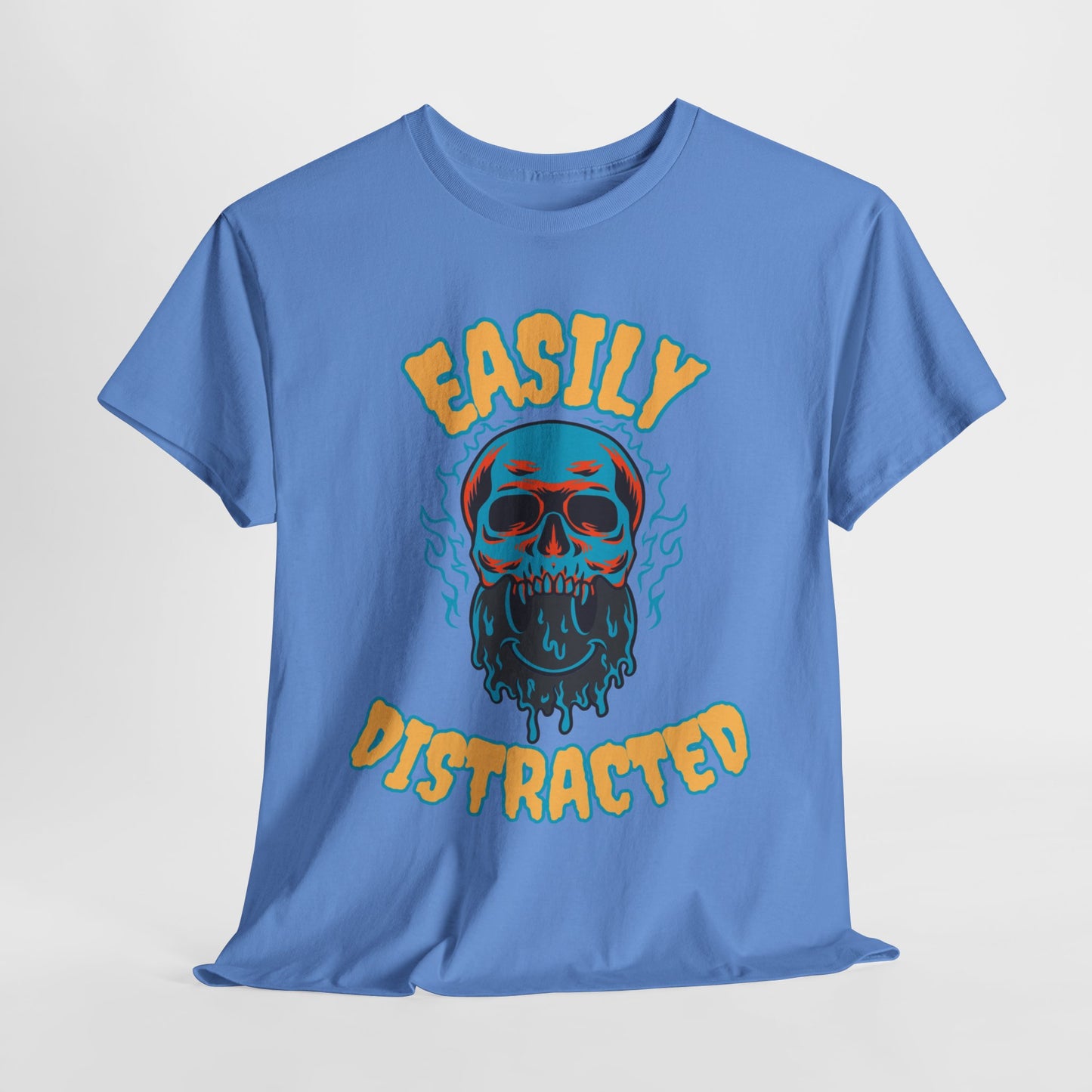 Unisex Heavy Cotton Graphic Design (Easily Distracted) T-shirt