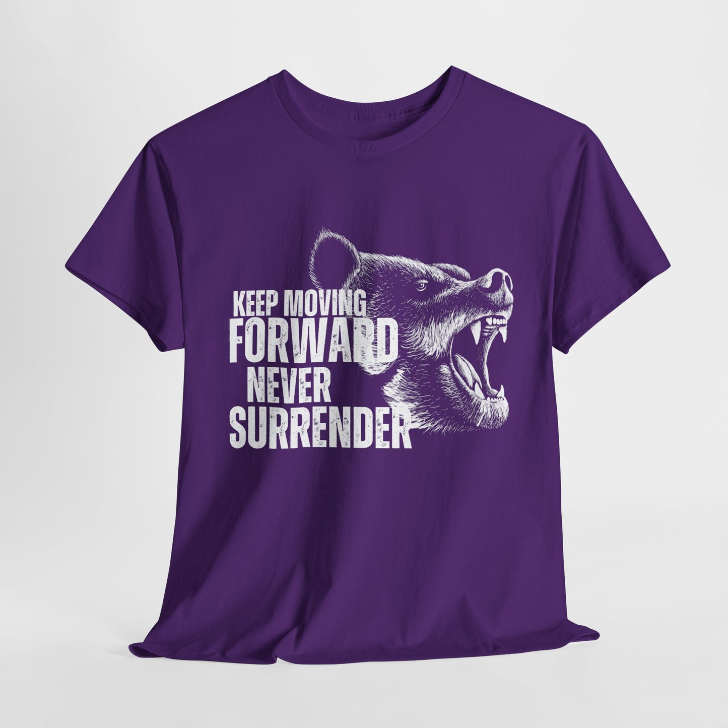 Unisex Heavy Cotton Graphic design (Never Surrender) T-shirt