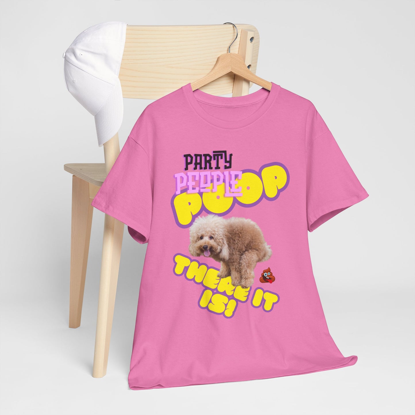 Unisex Heavy Cotton Graphic design (Poop There it is!) T-shirt