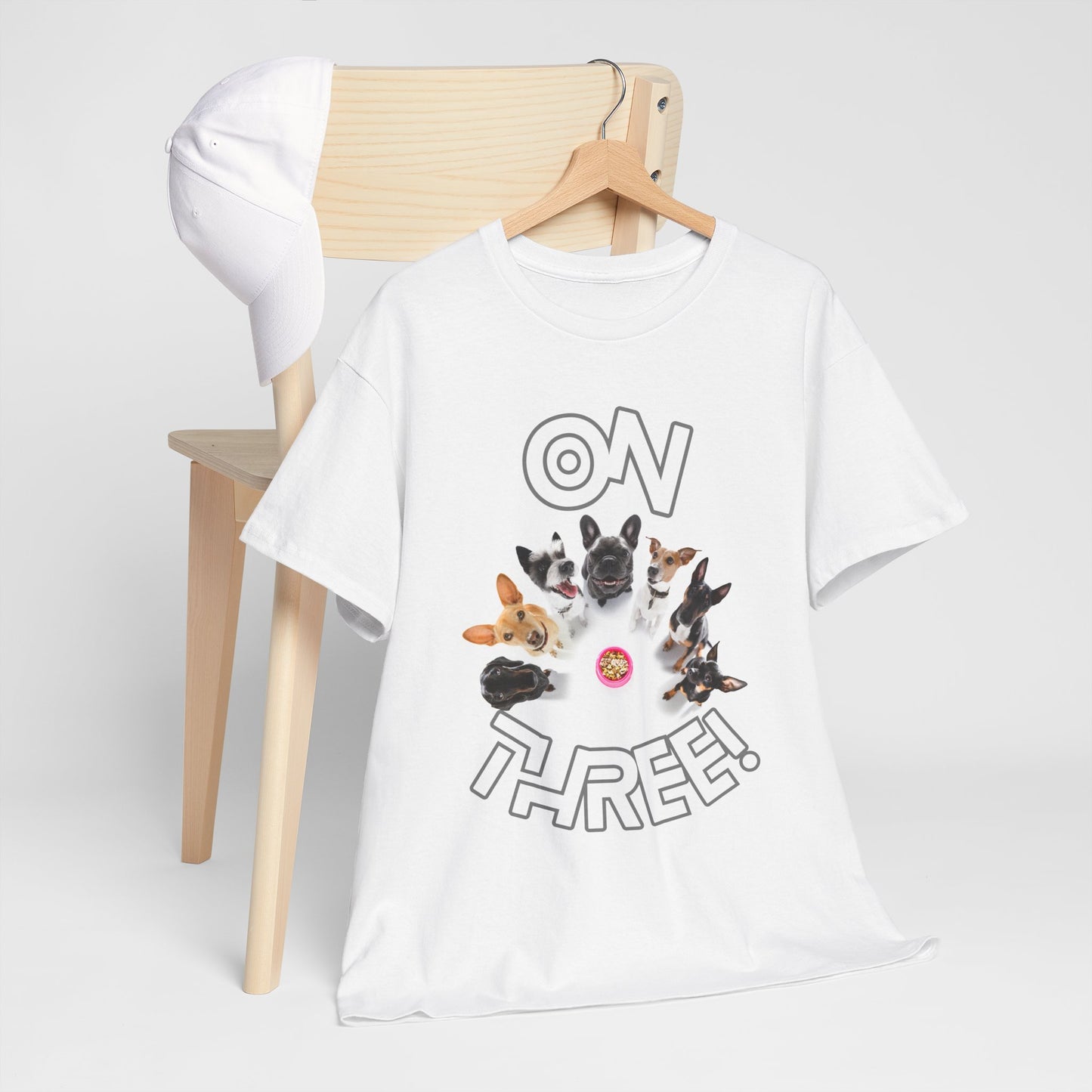 Unisex Heavy Cotton Graphic design (On Three) T-shirt