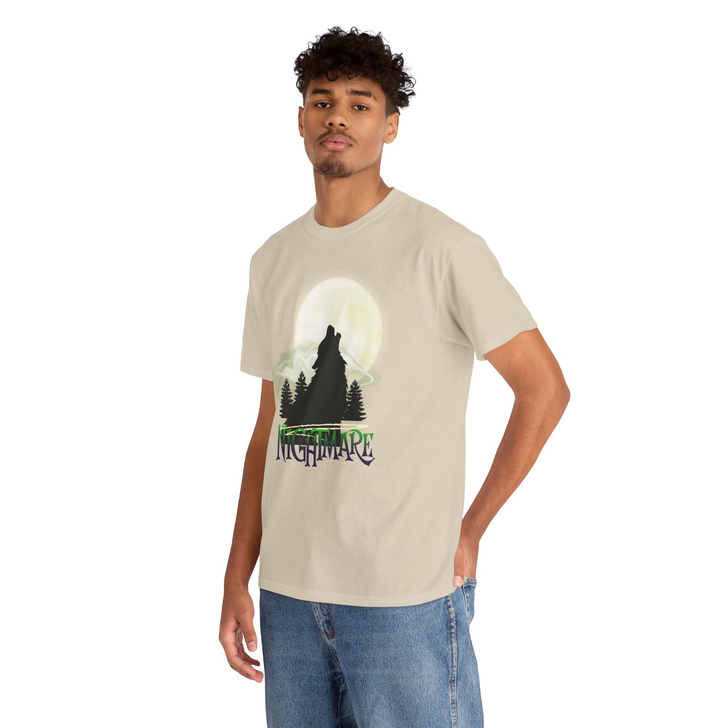 Unisex Heavy Cotton Graphic design (Nightmare) T-shirt