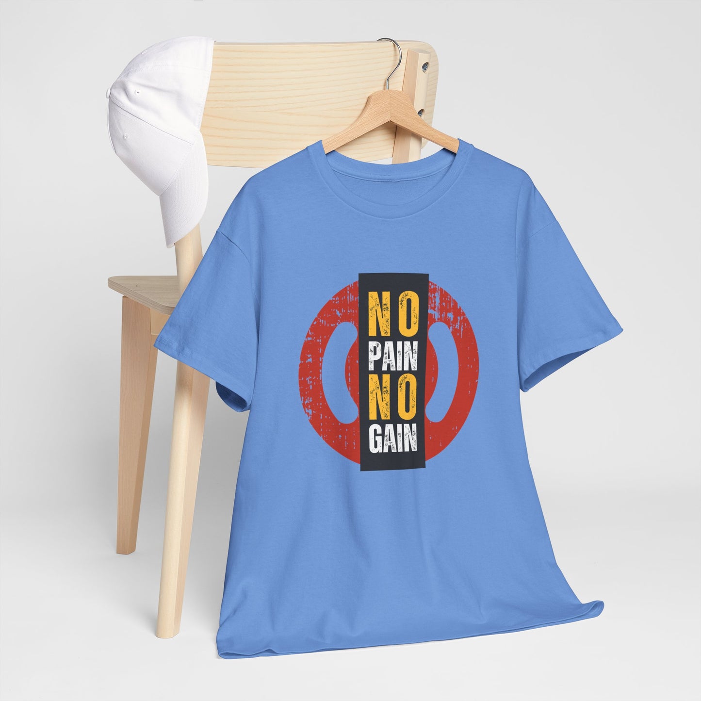 Unisex Heavy Cotton Graphic design (No Pain No Gain) T-shirt