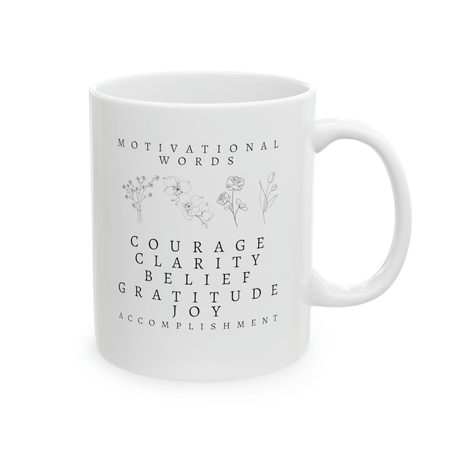 Motivational Words Coffee Mug