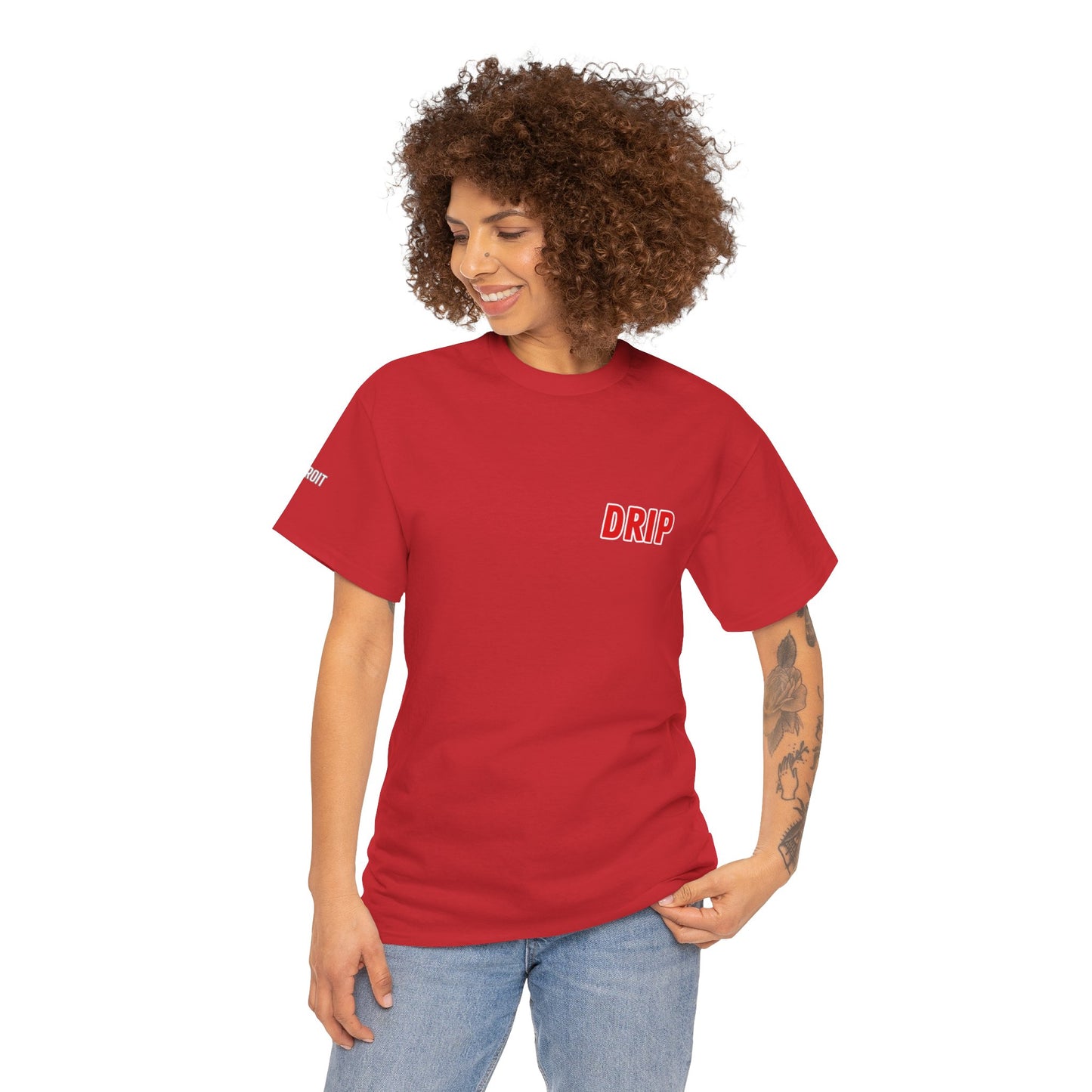 Unisex Heavy Cotton Graphic design (Detroit Drip) T-shirt