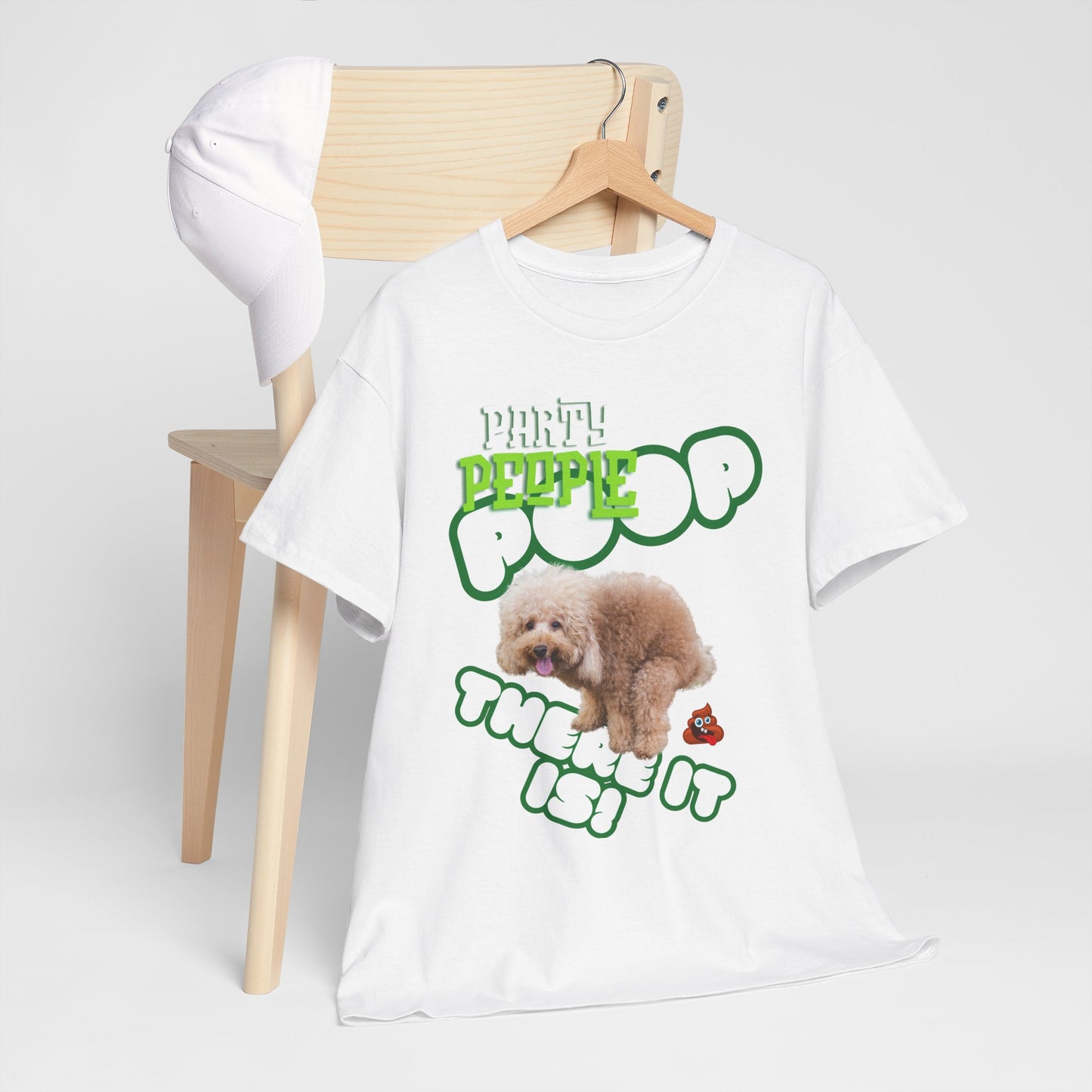 Unisex Heavy Cotton Graphic design (Poop There it is!) T-shirt