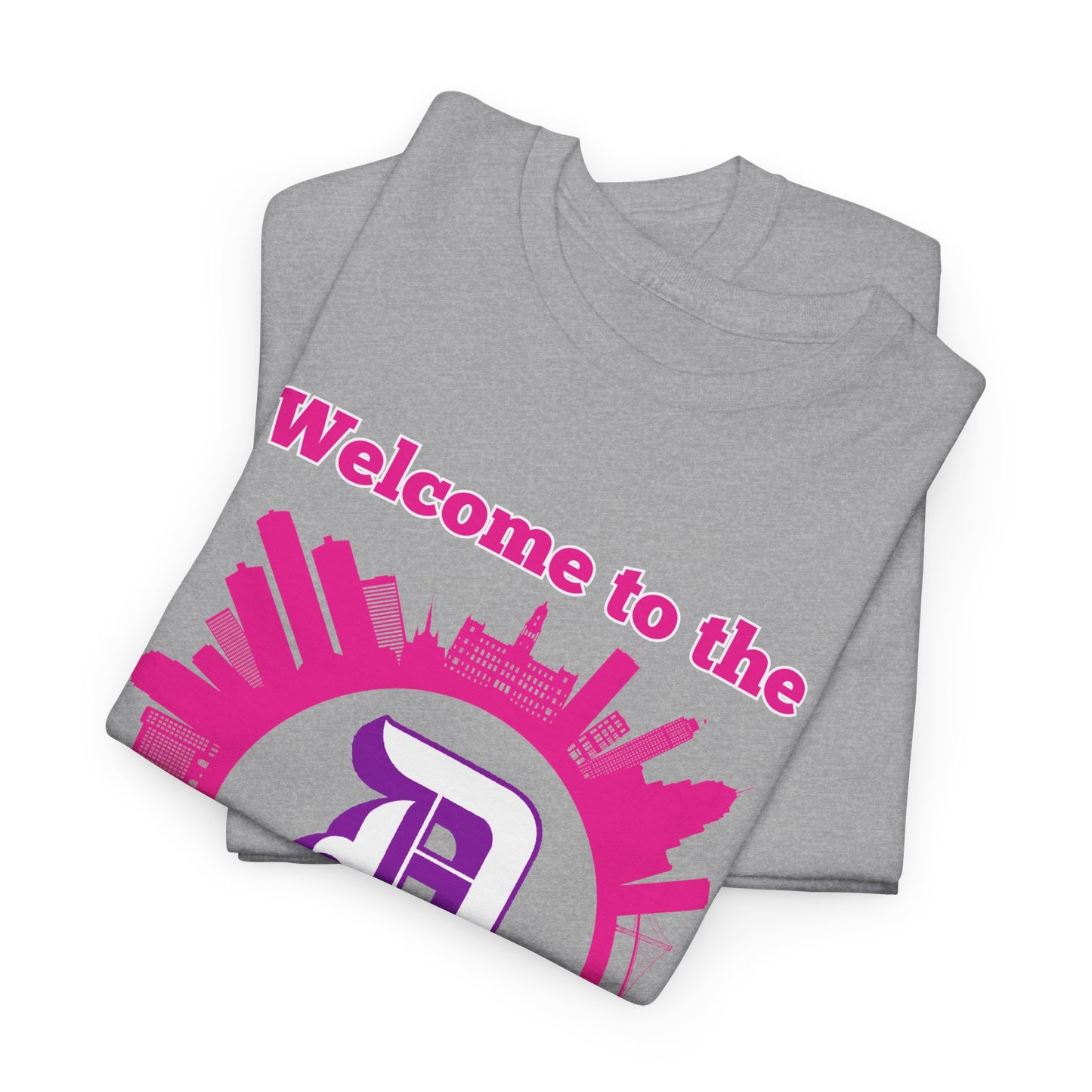 Unisex Heavy Cotton Graphic Design (Welcome to the D) T-shirt