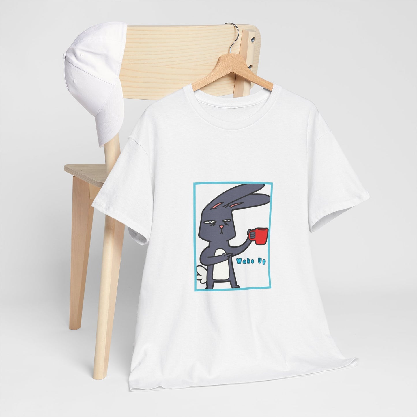 Unisex Heavy Cotton Graphic design (Wake Up) T-shirt