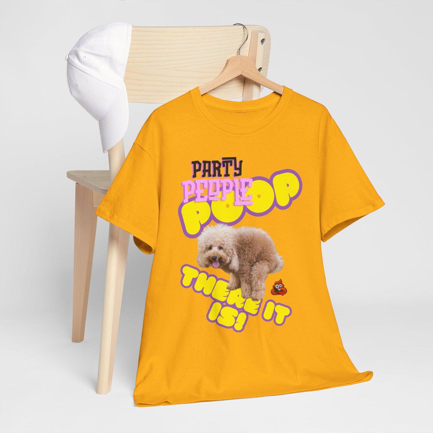 Unisex Heavy Cotton Graphic design (Poop There it is!) T-shirt