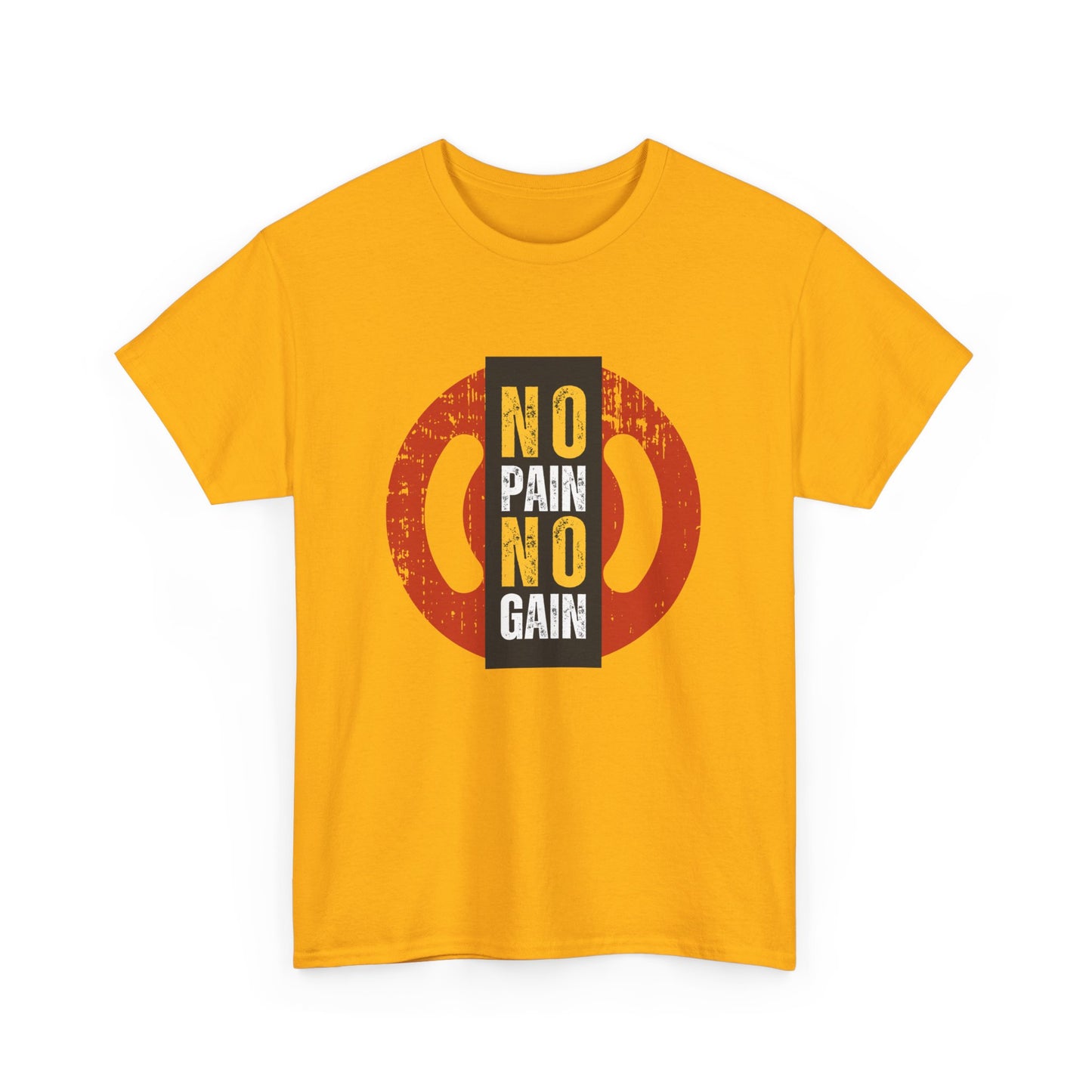 Unisex Heavy Cotton Graphic design (No Pain No Gain) T-shirt