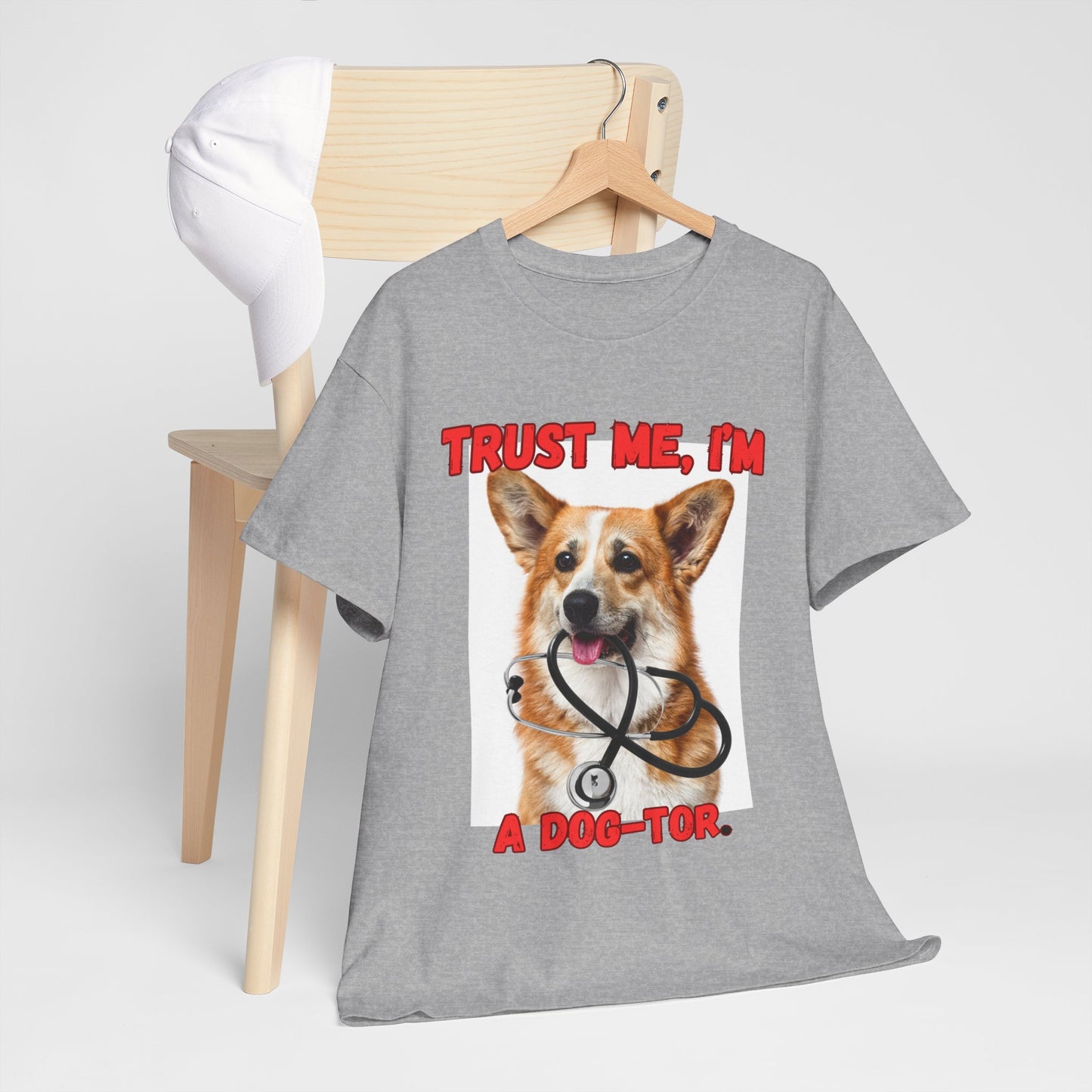 Unisex Heavy Cotton Graphic Design (DOG JOKE) T-shirt