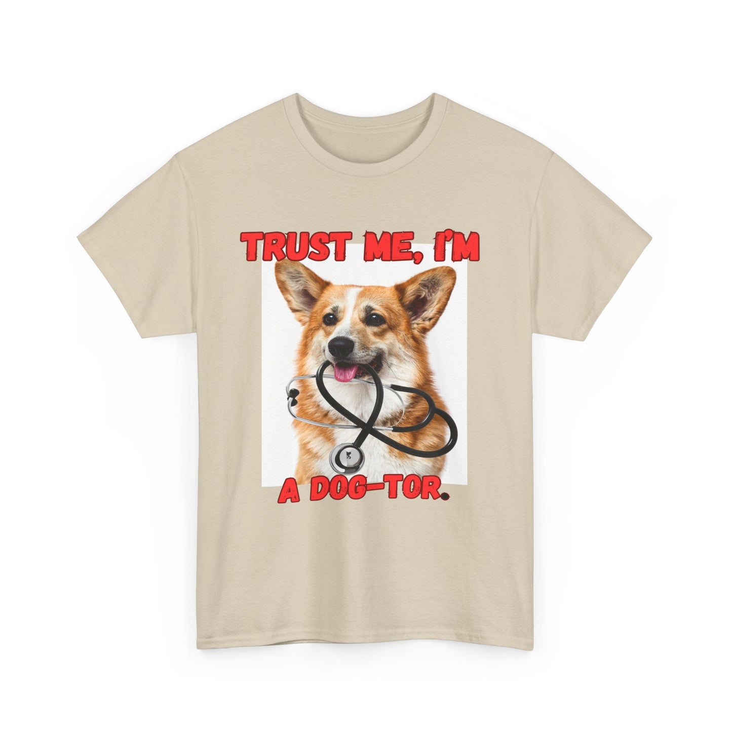 Unisex Heavy Cotton Graphic Design (DOG JOKE) T-shirt