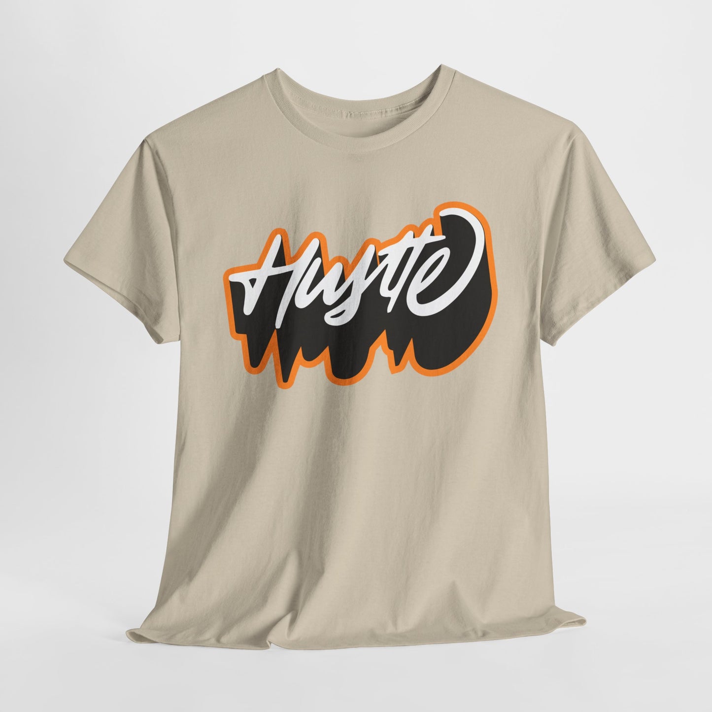 Unisex Heavy Cotton Graphic design (Hustle) T-shirt