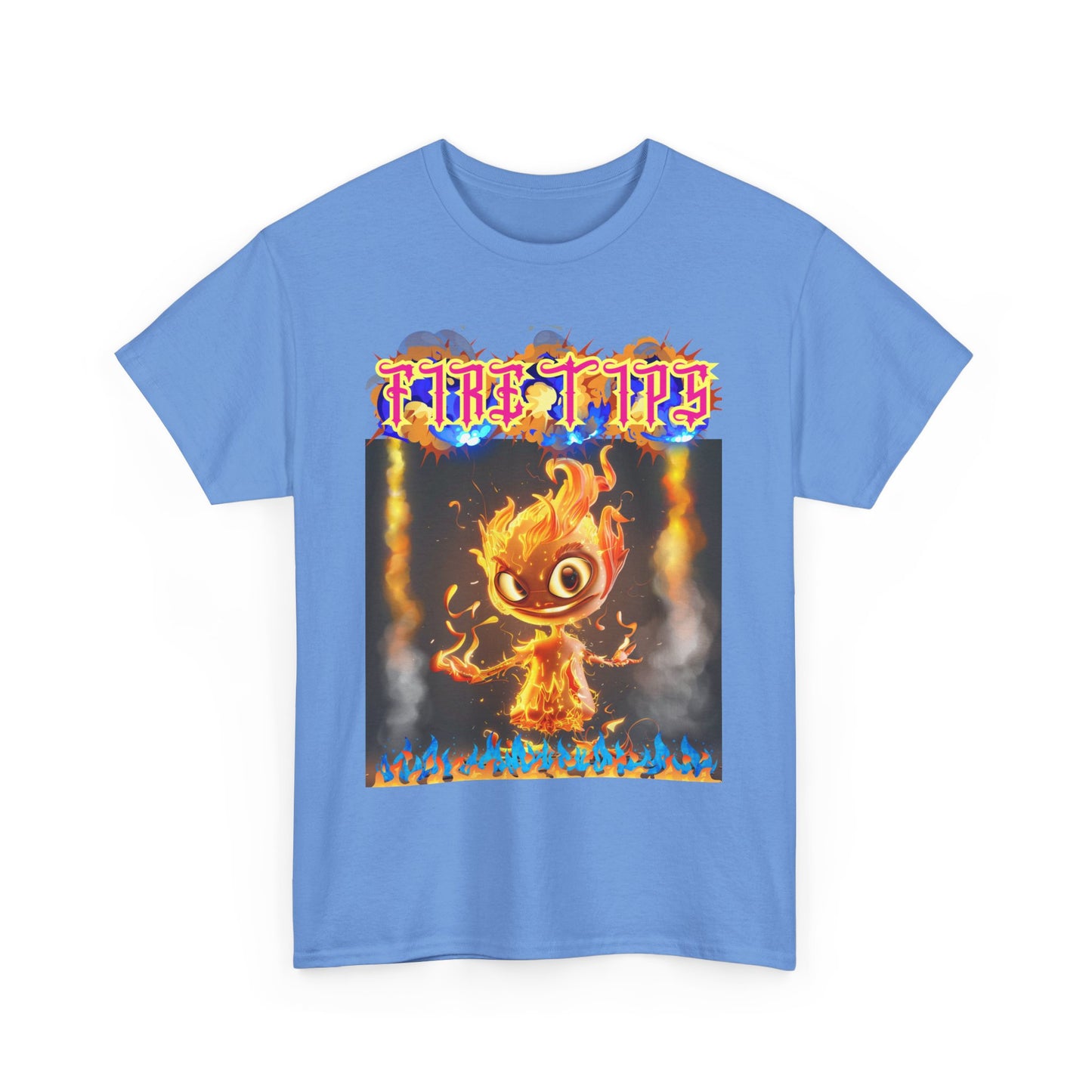 Unisex Heavy Cotton Graphic design (Fire Tip) T-shirt