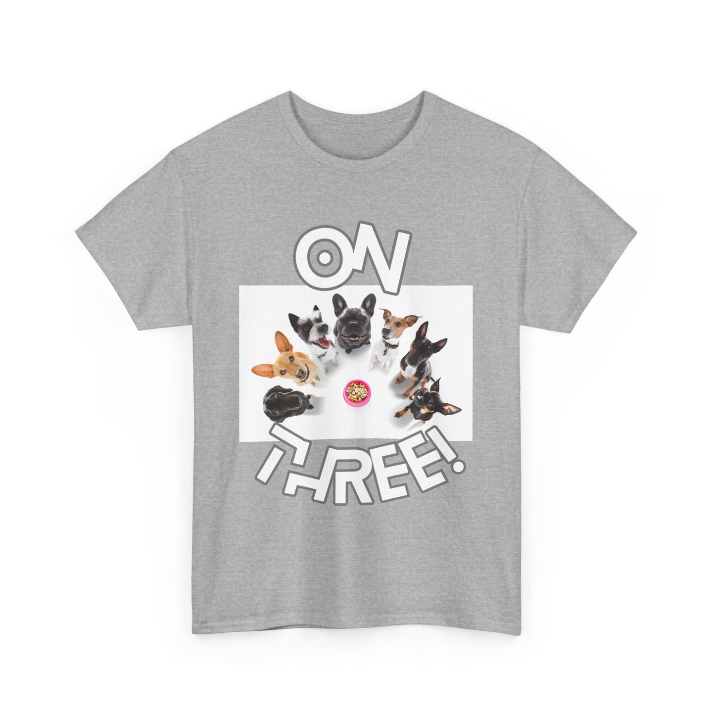 Unisex Heavy Cotton Graphic design (On Three) T-shirt