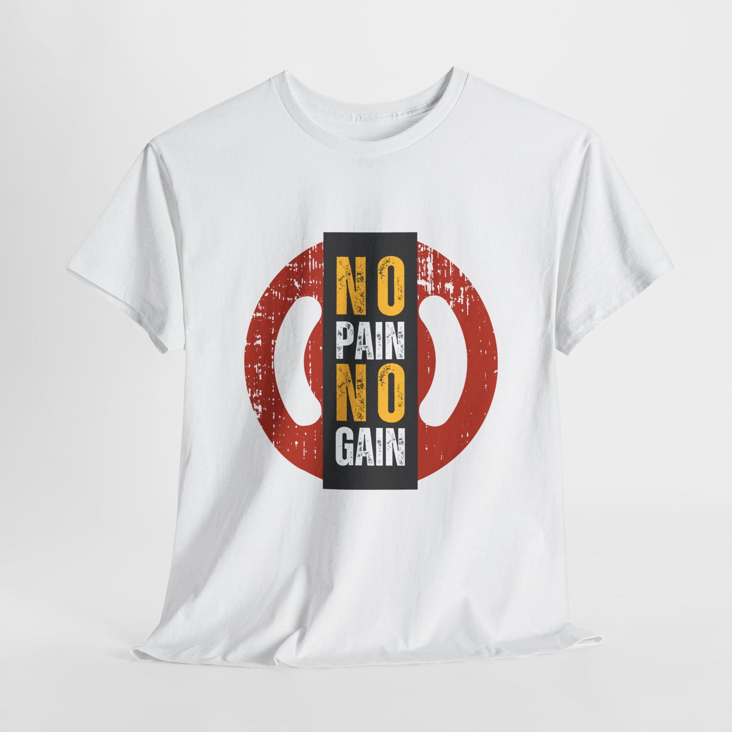 Unisex Heavy Cotton Graphic design (No Pain No Gain) T-shirt