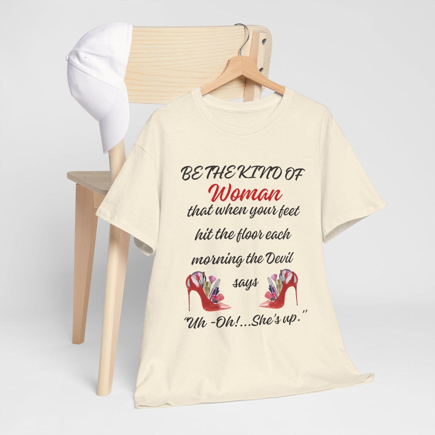 Unisex Heavy Cotton Graphic design (Woman) T-shirt
